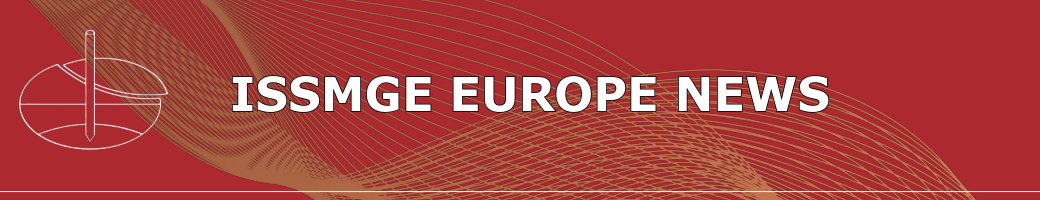 Logo with text: ISSMGE Europe News