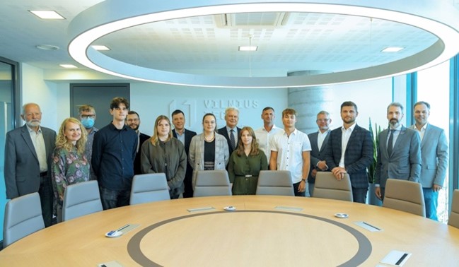 Moments from the VILNIUS TECH Geotechnical Engineering Scholarships event.