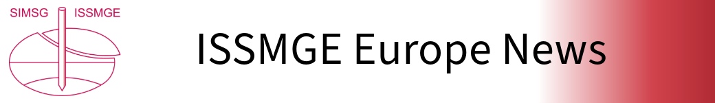 Logo with text: ISSMGE Europe News
